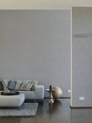 A.S. CRÉATION WALLPAPER «COTTAGE, FLORAL, GREY, TAUPE, WHITE» 385043