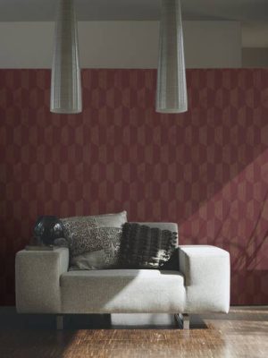 A.S. CRÉATION WALLPAPER «GRAPHICS, GOLD, METALLIC, PURPLE» 385925