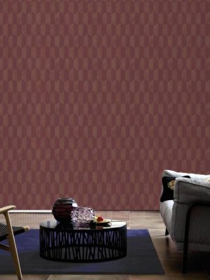 A.S. CRÉATION WALLPAPER «GRAPHICS, GOLD, METALLIC, PURPLE» 385925