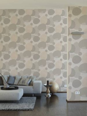A.S. CRÉATION WALLPAPER «GRAPHICS, BEIGE, CREAM, GREY, TAUPE» 385954