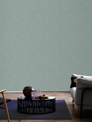 A.S. CRÉATION WALLPAPER «UNI, BLUE, GREEN, TURQUOISE» 385966