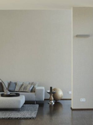 LIVINGWALLS WALLPAPER «UNI, GREY» 386132
