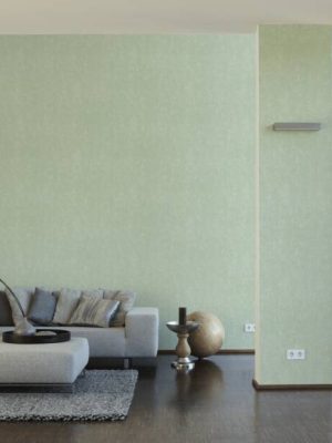 LIVINGWALLS WALLPAPER «UNI, GREEN» 386152