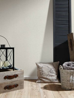 LIVINGWALLS WALLPAPER «GRAPHICS, GREY, WHITE» 386302