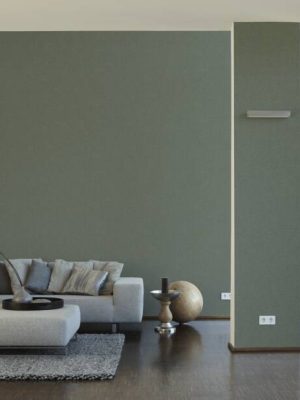 A.S. CRÉATION WALLPAPER «UNI, GOLD, GREEN, METALLIC» 386622