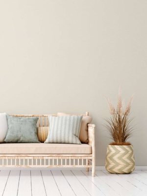 A.S. CRÉATION WALLPAPER «UNI, BEIGE, CREAM» 386665