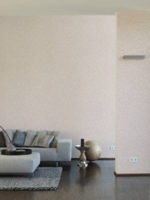 A.S. CRÉATION WALLPAPER «UNI, CREAM, PINK» 387015