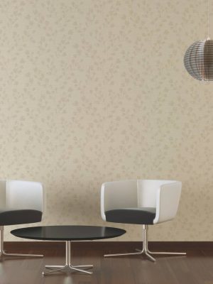 PRIVATE WALLS WALLPAPER «COTTAGE, FLORAL, BEIGE, CREAM» 387475