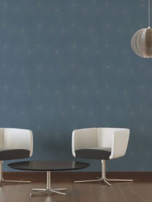 A.S. CRÉATION WALLPAPER «BLUE, METALLIC, SILVER» 388182