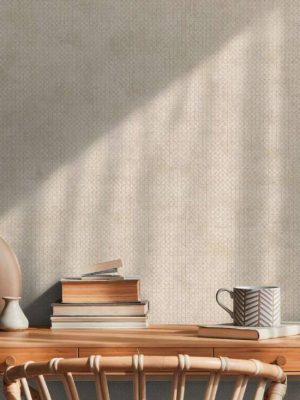 A.S. CRÉATION WALLPAPER «UNI, BEIGE, GOLD, METALLIC» 388262