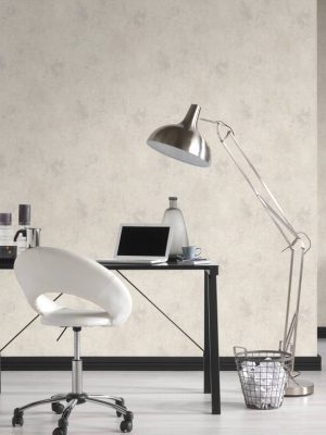 A.S. CRÉATION WALLPAPER «UNI, CREAM, METALLIC, SILVER» 388331