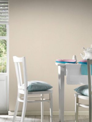 A.S. CRÉATION WALLPAPER «UNI, CREAM» 389251