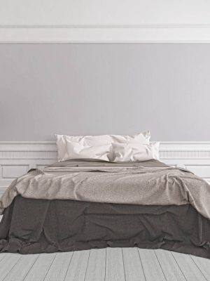 A.S. CRÉATION WALLPAPER «UNI, GREY» 390391