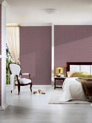ARCHITECTS PAPER WALLPAPER «BAROQUE, BEIGE, GREY, RED» 390602