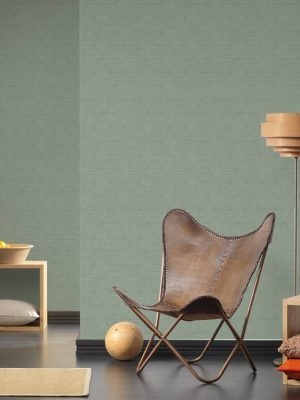 A.S. CRÉATION WALLPAPER «GRAPHICS, GREEN, WHITE» 390913