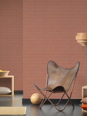 A.S. CRÉATION WALLPAPER «GRAPHICS, GOLD, METALLIC, ORANGE, RED» 390922