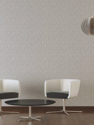 LIVINGWALLS WALLPAPER «FLORAL, BEIGE, CREAM, WHITE» 391112