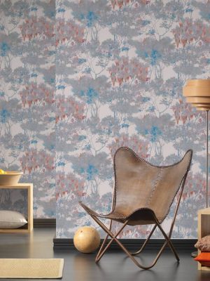 ARCHITECTS PAPER WALLPAPER «FLORAL, COLORFUL, GREY, PINK» 391732