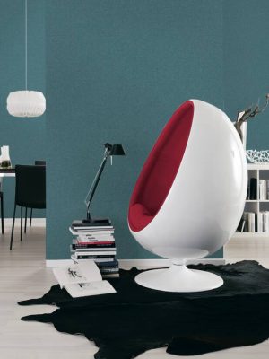 LIVINGWALLS WALLPAPER «UNI, BLUE, GREEN, TURQUOISE» 392169