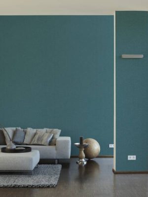 LIVINGWALLS WALLPAPER «UNI, BLUE, GREEN, TURQUOISE» 392169