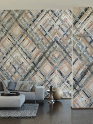 LIVINGWALLS WALLPAPER «GRAPHICS, BEIGE, BLACK, CREAM» 392281