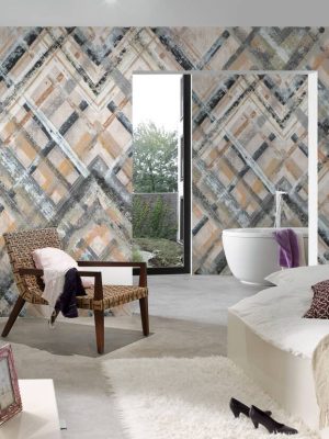 LIVINGWALLS WALLPAPER «GRAPHICS, BEIGE, BLACK, CREAM» 392281
