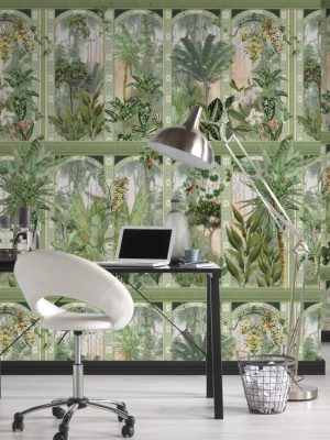 LIVINGWALLS WALLPAPER «FLORAL, COLORFUL» 393151
