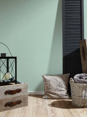 ARCHITECTS PAPER WALLPAPER «UNI, BLUE, GREEN, TURQUOISE» 393306