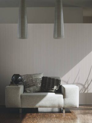 A.S. Création Wallpaper «Stripes, Beige, Cream, White» 765673
