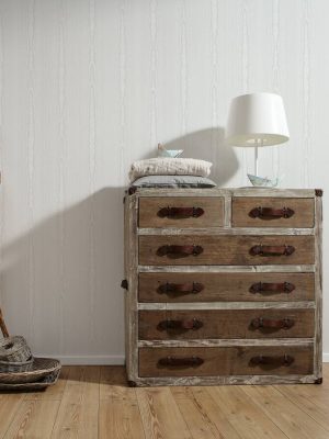 Livingwalls Wallpaper «Fabric, White» 765819