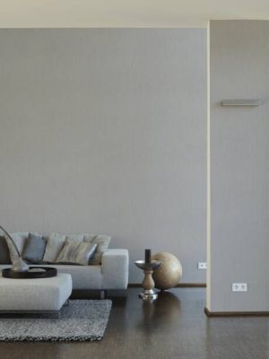 A.S. Création Wallpaper «Uni, Grey» 808837