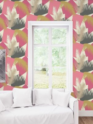 Cole & Son Wallpaper Geometric II Deco Palm 105/8038