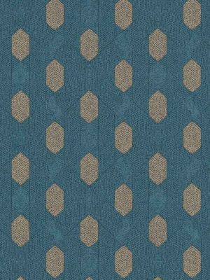 plava geometrijska tapeta za zid