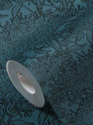 plava cvetna tapeta odmah dostupno