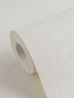 bela jednobojna tapeta za zid