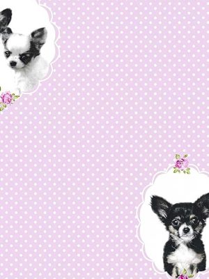 roza dečija tapeta za zid