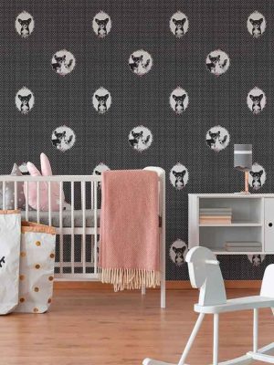 crna decija tapeta odmah dostupno