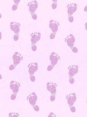 roza dečija tapeta za zid