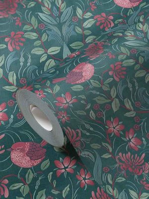 zelena cvetna tapeta odmah dostupno