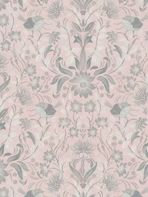 roza cvetna tapeta za zid