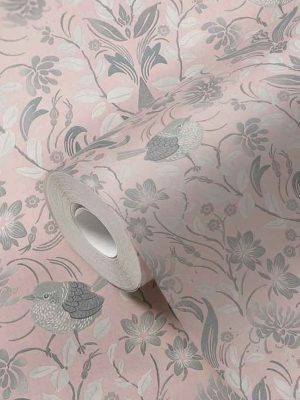 roza cvetna tapeta za zid