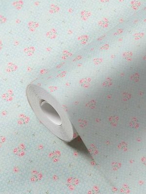 plava cvetna tapeta odmah dostupno