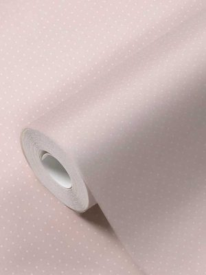 roza geometrijska tapeta za zid