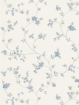 bela cvetna tapeta za zid