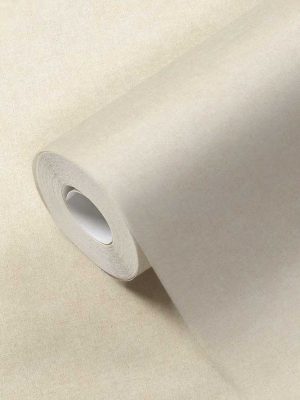 krem jednobojna tapeta za zid