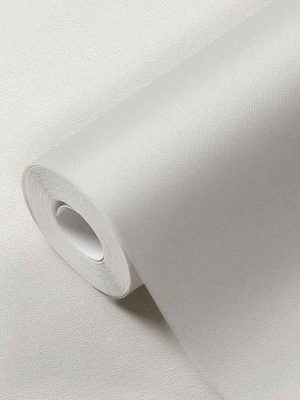 bela jednobojna tapeta za zid