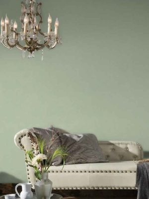 zelena jednobojna tapeta za zid