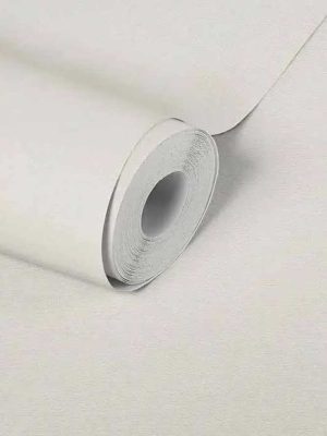 bela jednobojna tapeta za zid