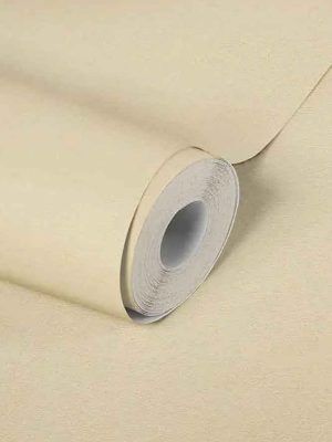 zuta jednobojna tapeta za zid