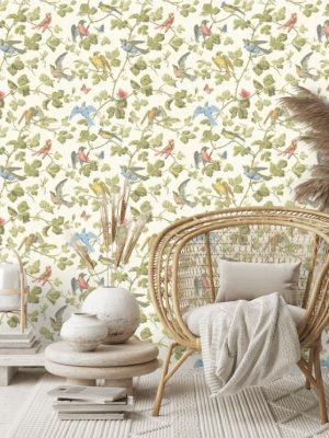 Winter Birds Wallpaper 100/2006 by Cole & Son